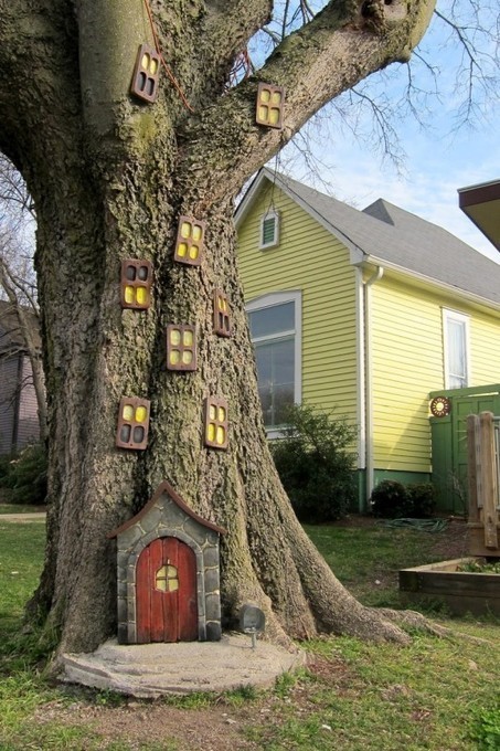 Elf house on a tree | 1001 Gardens ideas ! | Scoop.it