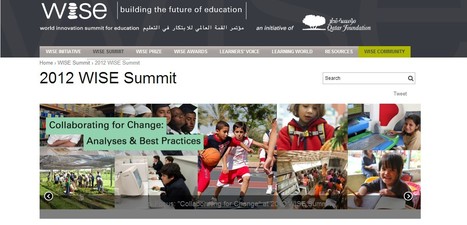 2012 WISE Summit | WISE - World Innovation Summit for Education | Latest Social Media News | Scoop.it