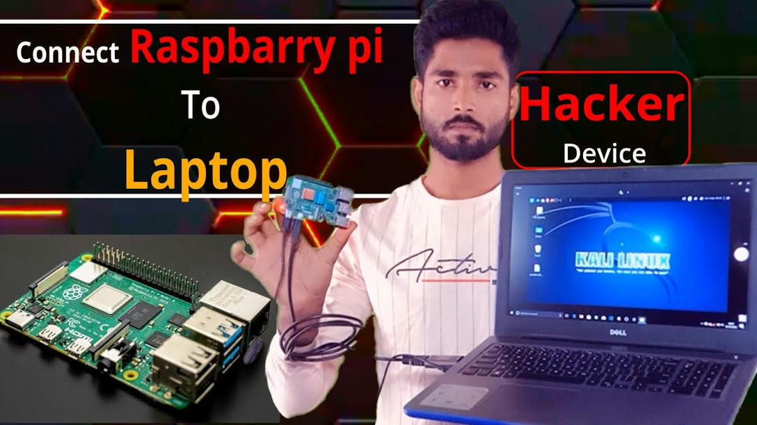How to Connect Raspberry pi to laptop as Displa...