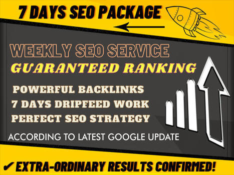 Weekly Super Booster #Backlinks Package By Alicemarc12 #Skyrocket Your Money Website for $79 - #SEOClerks | Starting a online business entrepreneurship.Build Your Business Successfully With Our Best Partners And Marketing Tools.The Easiest Way To Start A Profitable Home Business! | Scoop.it