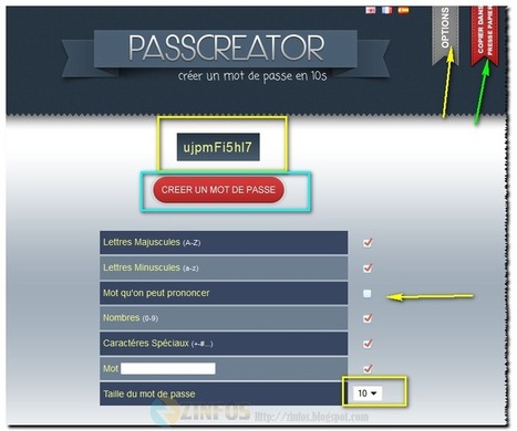Passcréator - un mot de passe sécurisant en moins de 10 secondes | Geeks | Scoop.it