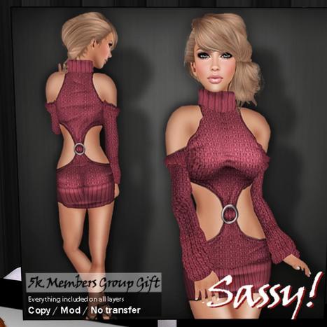 5K Member Group Gift by Sassy! | Teleport Hub | Second Life Freebies | Scoop.it