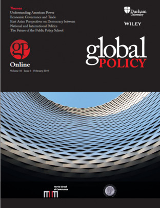 Vol 10, Issue 1, February 2019 | Global Policy Journal | Global Policy, Corruption, Economic Crimes, Fronting, Whistleblowers | Scoop.it