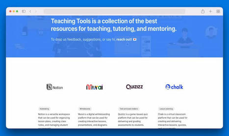 Teaching Tools: directorio de recursos y herramientas para enseñanza | TIC & Educación | Scoop.it