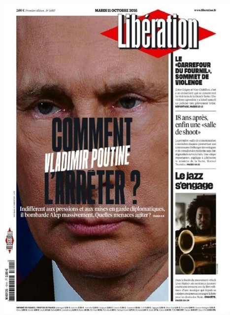 Décryptage édition du 11.10.2016 de #Libération , journal officiel du Ministère de la Vérité #medias #propagande | Infos en français | Scoop.it