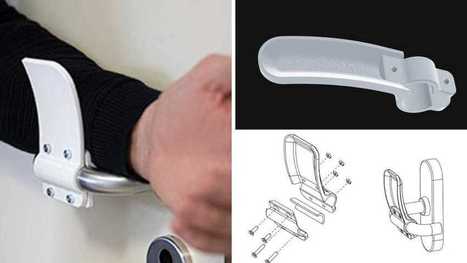 Adaptador para abrir puertas sin las manos y frenar contagios impreso en 3D | tecno4 | Scoop.it