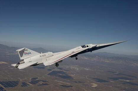 Campagne de vols pour le X-59&nbsp; | AERONAUTIQUE NEWS - AEROSPACE POINTOFVIEW - AVIONS - AIRCRAFT | Scoop.it