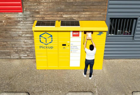But héberge 350 consignes solaires de Pickup  | Logistique - Transport | Scoop.it