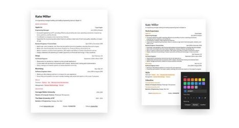 Nueva forma de crear tu CV de forma elegante por Internet | Education 2.0 & 3.0 | Scoop.it