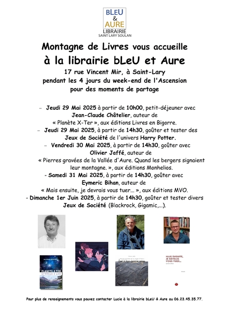 "Montagnes de Livres" à Saint-Lary Soulan du 29 mai au 1er juin | Vallées d'Aure & Louron - Pyrénées | Scoop.it