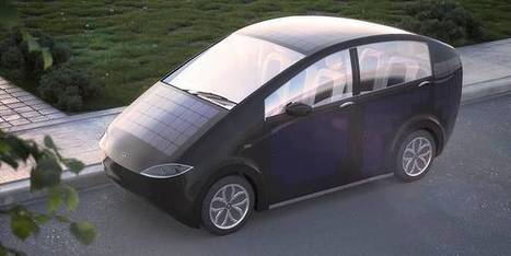 This crowdfunded electric car integrates solar panels for self-charging | Post-Sapiens, les êtres technologiques | Scoop.it