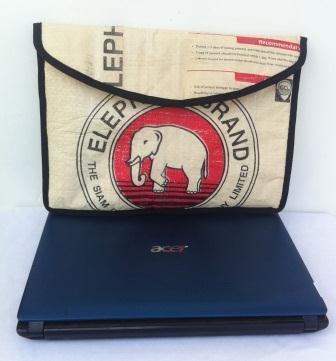 Eco-friendly Elephant Cement Laptop Bag, ethically handmade by disabled home based workers. | Eco-Friendly Messenger Bags By Disabled Home Based Workers. | Scoop.it
