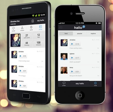 Hallo - Just like texting, but with your voice. | Tools for Teachers & Learners | Scoop.it
