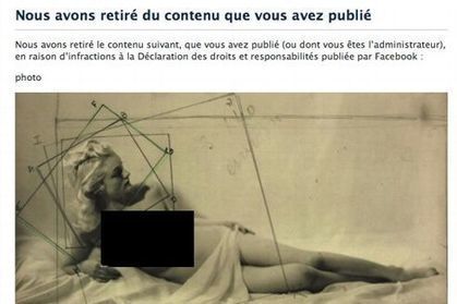 Facebook : contre la censure, quels recours possibles ? | Art Contemporain & Culture | Scoop.it