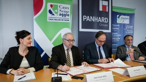 Caux Seine agglo, le Groupe Panhard et la Région Normandie officialisent l’implantation de parcs logistiques sur la ZAC de Port-Jérôme | Veille territoriale AURH | Scoop.it