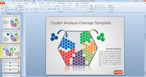 Free Cluster Analysis Concept PowerPoint Template | Free Templates for Business (PowerPoint, Keynote, Excel, Word, etc.) | Scoop.it