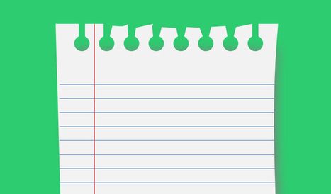 Notebook Paper Graphic - PowerPoint | Digital Presentations in Education | Scoop.it
