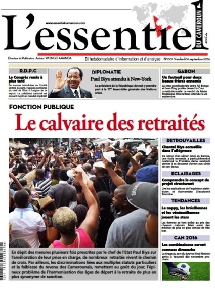 “L’Essentiel du Cameroun”, un nouveau journal dans les kiosques | DocPresseESJ | Scoop.it