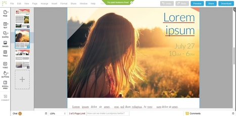 Lucidpress: Diseña tu propia revista gratis y online | TIC & Educación | Scoop.it