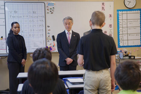 Ambassador &lsquo;Deeply Impressed&rsquo; by Georgia&rsquo;s Only Japanese Dual-Immersion School&nbsp; | Dual Language Education Challenges & Opportunities | Scoop.it