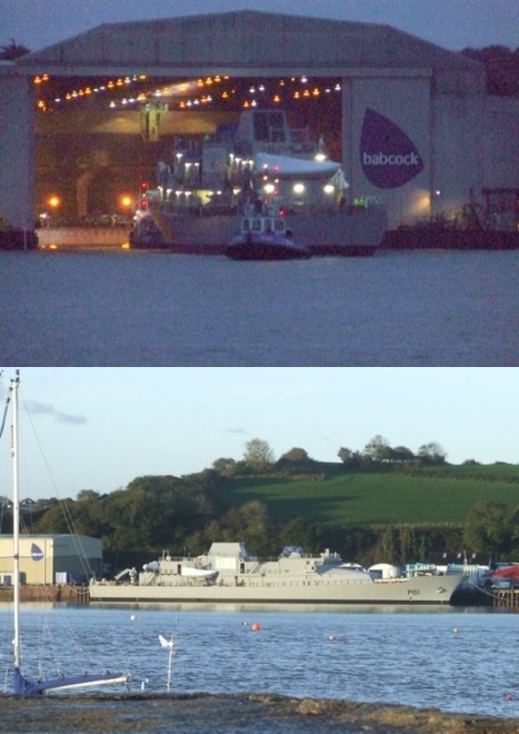 Marine irlandaise : première mise à l'eau au chantier Appledore du futur OPV de 90 m "LÉ Samuel Beckett" | Newsletter navale | Scoop.it