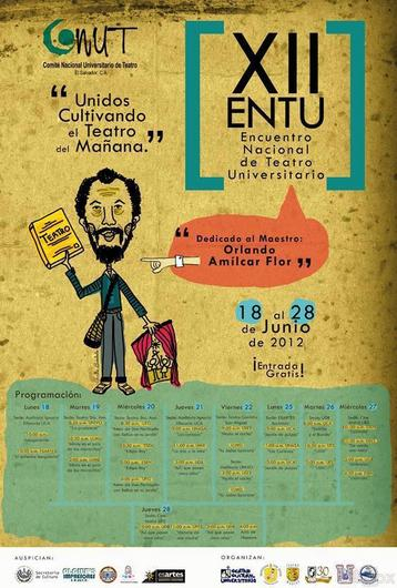 XII Encuentro Nacional de Teatro Universitario | El Salvador | Autores de Centroamérica | Magacín | Scoop.it