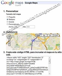 Insertar mapa de Google en blog o web | TIC & Educación | Scoop.it