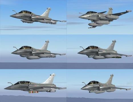 Rafale B Packs 1 & 2 available for FS9 | Microsimulation | Scoop.it