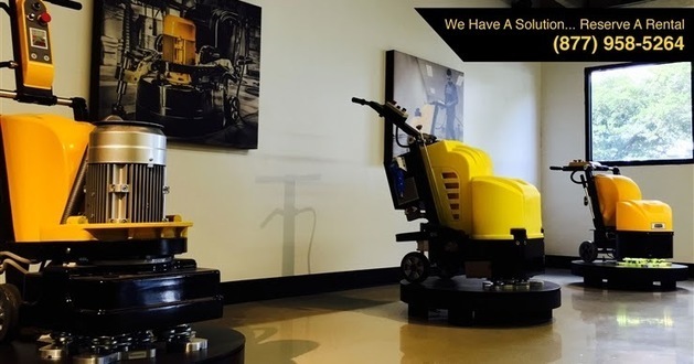 Floor Grinder Rental For Construction