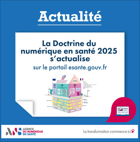 La Doctrine 2025 s’actualise pour mieux guider les acteurs du numérique en santé. | Actualité sanitaire et sociale - CRDI Croix-Rouge Compétence                               Hauts-de-France | Scoop.it
