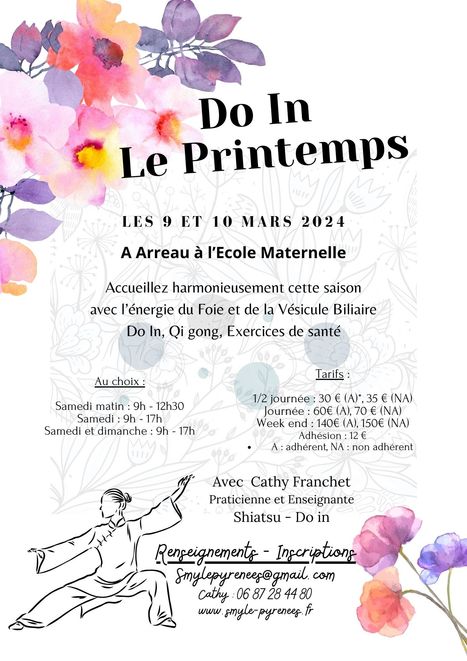 Séances Do In de printemps à Arreau les 9 et 10 mars | Vallées d'Aure & Louron - Pyrénées | Scoop.it