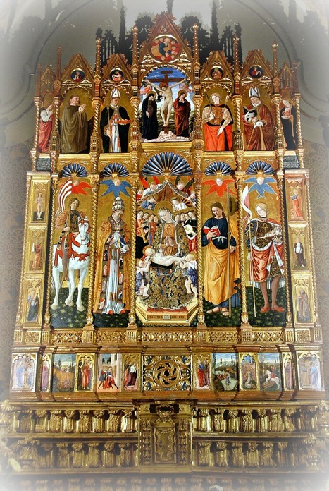The Polyptych by Giovanni Boccati in the Church of Saint Eustace in Belforte del Chienti | Good Things From Italy - Le Cose Buone d'Italia | Scoop.it