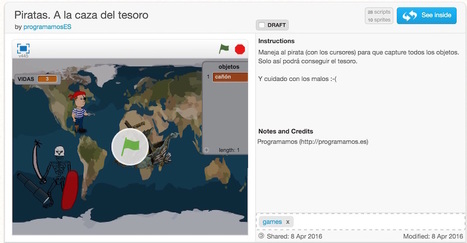 Las listas en Scratch. Creando un videojuego de piratas | tecno4 | Scoop.it