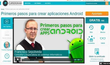 Un curso en línea y gratis para crear aplicaciones Android | E-Learning, M-Learning | Scoop.it