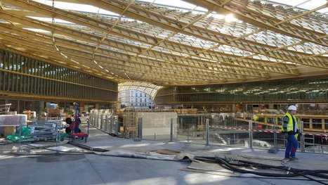 La canop&eacute;e du Forum des Halles pos&eacute;e, place&nbsp;aux nouveaux commerces d&eacute;but avril - Industrie - Services | Dynamiques Territoriales, Am&eacute;nagement et Villes Connect&eacute;es | Scoop.it