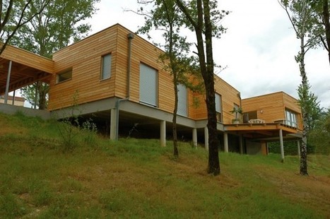 [Inspiration] Maison BBC à ossature bois à Decazeville (12) - par Patrick Cayrou | Build Green, pour un habitat écologique | Scoop.it