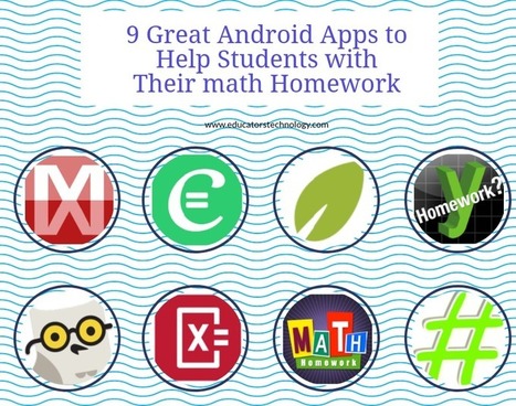 Educational Android apps to help students with math homework | Creative teaching and learning | Scoop.it