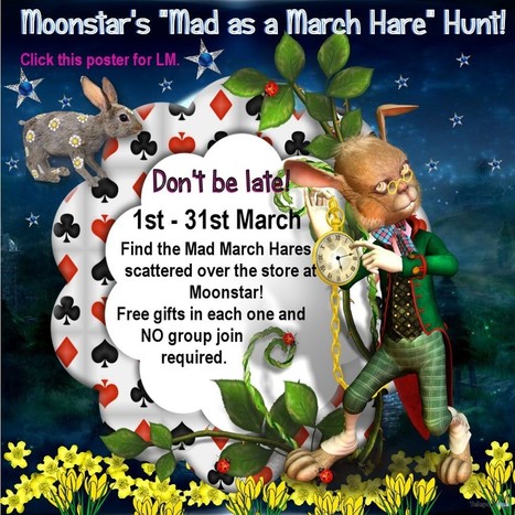 Mad March Hare Hunt | Teleport Hub - Second Life Freebies | Teleport Hub | Scoop.it
