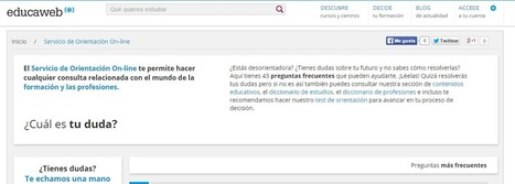 7 webs para orientarse | Recursos para la orientación educativa | Scoop.it