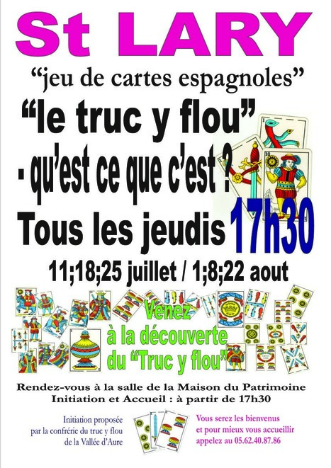 Saint-Lary Soulan : initiation au Truc y Flou à la Maison du Patrimoine  | Vallées d'Aure & Louron - Pyrénées | Scoop.it