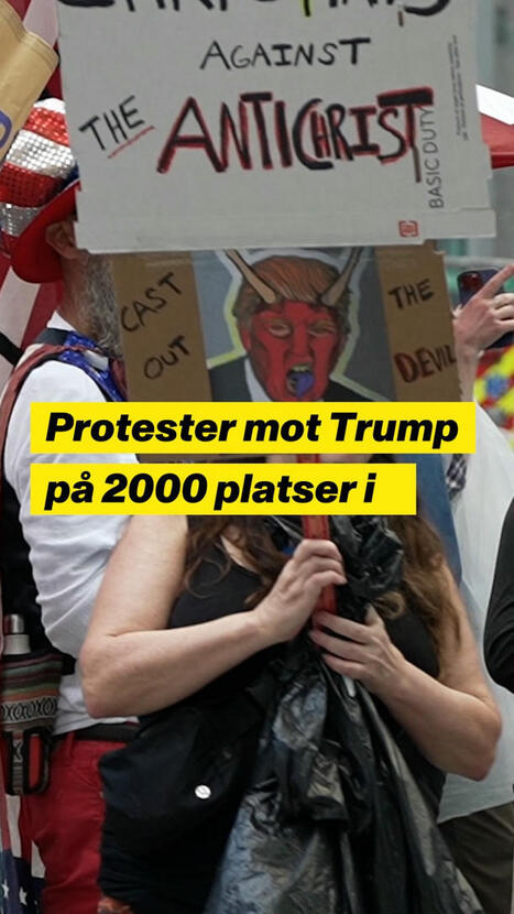 Protester mot Donald Trump – No king-protester på 2000 platser i USA | 1Uutiset - Lukemisen tähden | Scoop.it