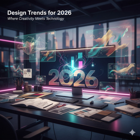 Graphic Design Trends for 2026​ | El Mundo del Dise&ntilde;o Gr&aacute;fico | Scoop.it