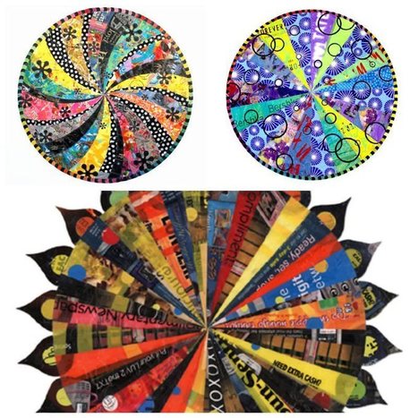 Plastic Bag Mandalas | 1001 Recycling Ideas ! | Scoop.it