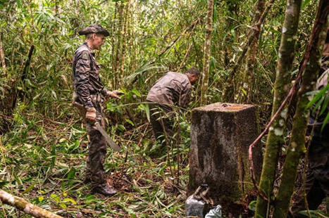 Guyane : Le 9e R&eacute;giment d&rsquo;Infanterie de Marine a r&eacute;affirm&eacute; la pr&eacute;sence fran&ccedil;aise dans une zone contest&eacute;e par le Suriname | DEFENSE NEWS | Scoop.it