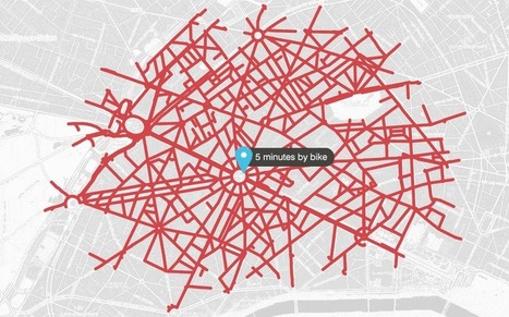 Bike Citizens Cycle Route PLANNER Paris | URBANmedias | Scoop.it