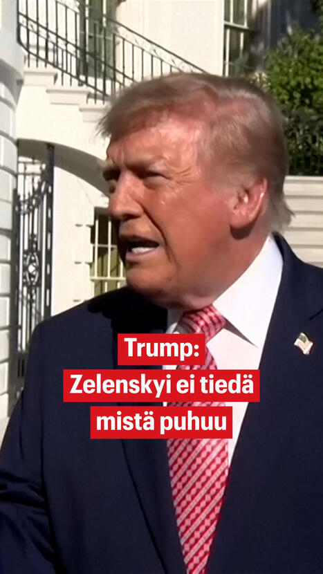 Trump: Zelenskyi ei tied&auml; mist&auml; puhuu | A1Uutiset | Scoop.it
