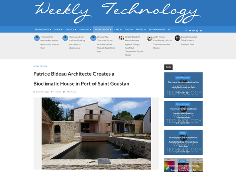 " a.typique Patrice Bideau Architecte Creates a Bioclimatic House in Port of Saint Goustan " - Weekly Technology | Architecture Organique | Scoop.it