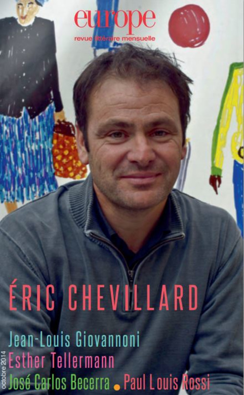 [à paraître le 2 octobre 2014]  Revue Europe N°1026/octobre 2014 ::  Éric Chevillard | Revues | Scoop.it