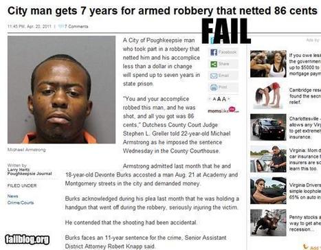 Probably Bad News: Armed Robbery FAIL | Fail | Scoop.it