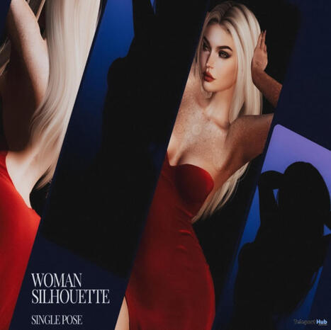 Woman Silhouette Single Female Pose February 2026 Gift by BOHEME | Teleport Hub - Second Life Freebies | Second Life Freebies | Scoop.it